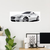 Mercedes Benz Poster (Thuiskantoor)