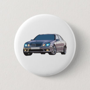 Mercedes Benz Ronde Button 5,7 Cm