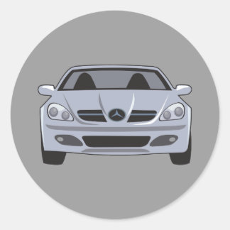 Mercedes Benz Ronde Sticker