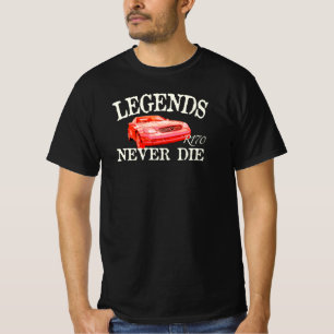 Mercedes Benz SLK R170 - Legends Nooit Die T-shirt