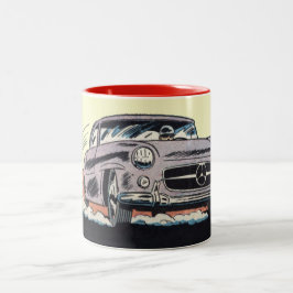 Mercedes-Benz SLR 300, 1959 Tweekleurige Koffiemok