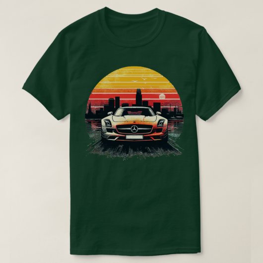 Mercedes Benz SLS AMG T-shirt (Design voorkant)