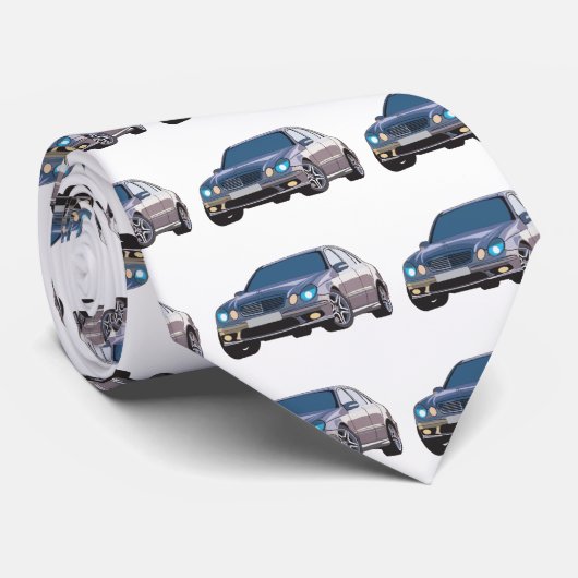 Mercedes Benz Stropdas (Opgerold)