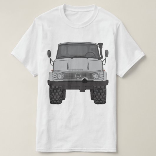 Mercedes Benz Unimog 4x4 T-shirt (Design voorkant)
