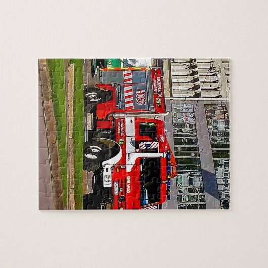 Mercedes-Benz Unimog U4000 Clearance Truck Legpuzzel (Horizontaal)