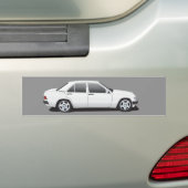 Mercedes-Benz W201 (190) Bumpersticker (Op auto)