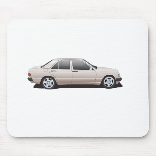 Mercedes-Benz W201 (190) Muismat (Voorkant)