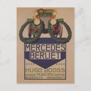 Mercedes Berliet Card Briefkaart