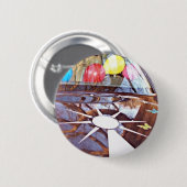 Mercedes Blink Balloon Button! Ronde Button 5,7 Cm (Voorkant /achterkant)