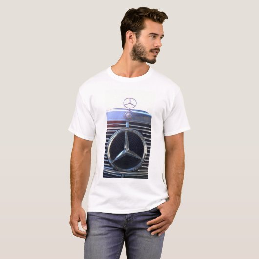 Mercedes borden t-shirt (Voorkant volledig)
