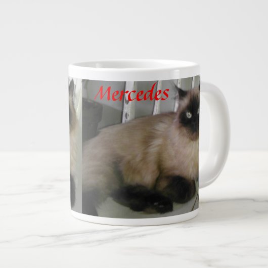 Mercedes Cat Coffee Mok (Voorkant rechts)
