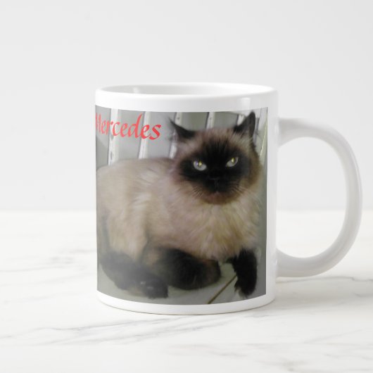 Mercedes Cat Coffee Mok (Rechts)