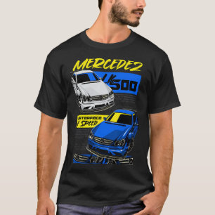 Mercedes CLK 500 meesterwerk van snelheid T-shirt