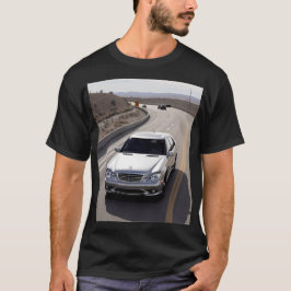 Mercedes E63 AMG T-shirt – voor luxe sportwagen E