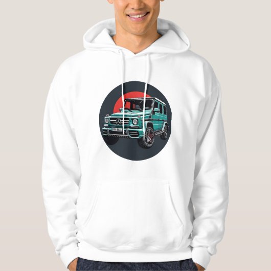 Mercedes G-klasse ontwerp Hoodie (Voorkant)