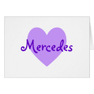 Mercedes in Paars