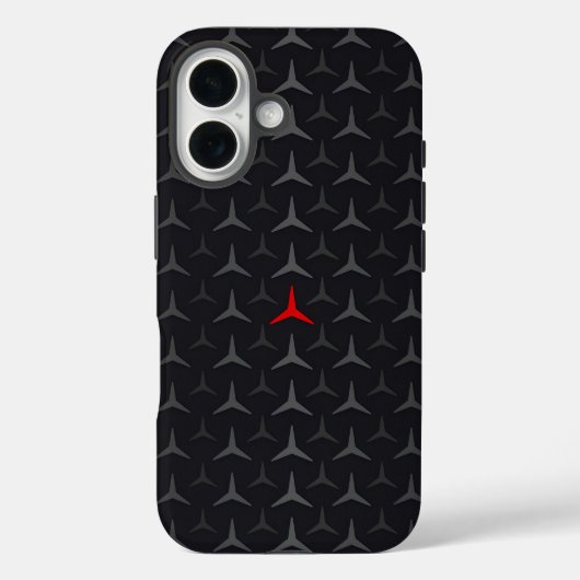 Mercedes iPhone 16 Hoesje (Achterkant)