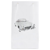 Mercedes klassiek converteerbaar klein cadeauzakje (Voorkant)