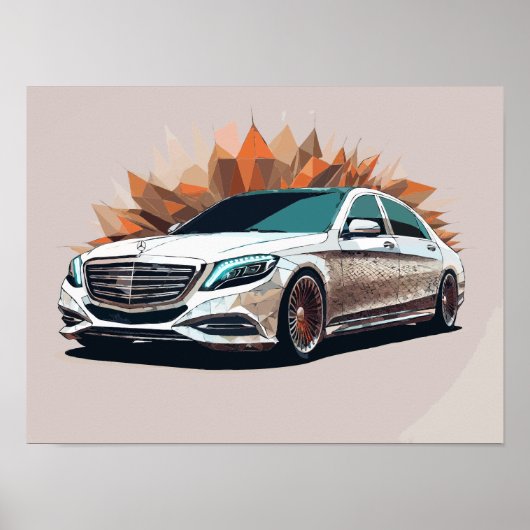 Mercedes-Maybach S650 Poster (Voorkant)