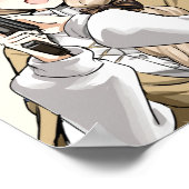 Mercedes met Pistool Poster (Hoek)