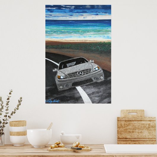 Mercedes Poster (Keuken)