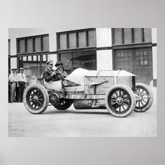 Mercedes Racer Poster (Voorkant)