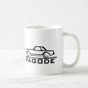 Mercedes SL Pagode met Manuscript Koffiemok