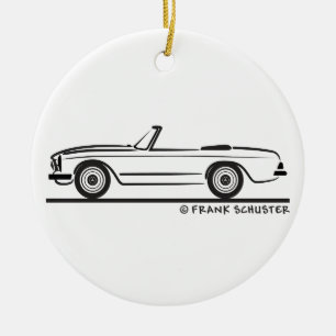 Mercedes SL Pagode Pagoda Kabrio Keramisch Ornament