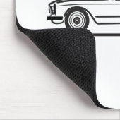 Mercedes SL Pagode Pagoda Kabrio Muismat (Hoek)