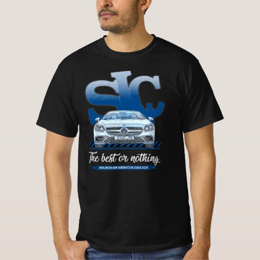 Mercedes SLC R 173 - The best or nothing T-shirt (Voorkant)