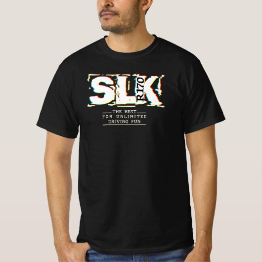 Mercedes SLK R170- The best for unlimited driving T-shirt (Voorkant)