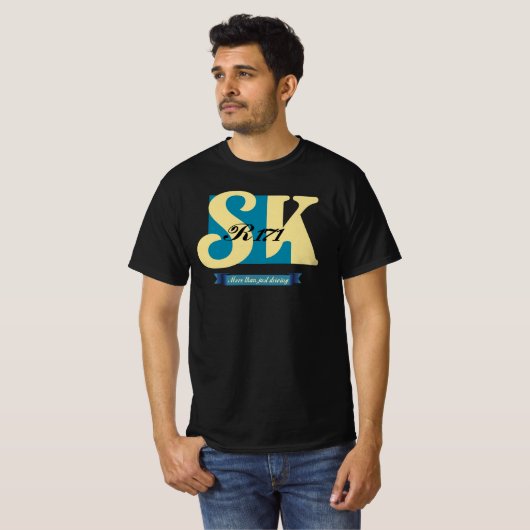 Mercedes SLK R 171 - More than just Driving T-shirt (Voorkant volledig)