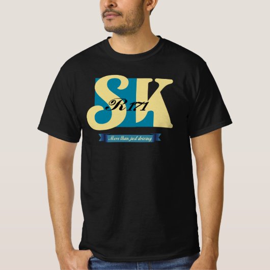 Mercedes SLK R 171 - More than just Driving T-shirt (Voorkant)