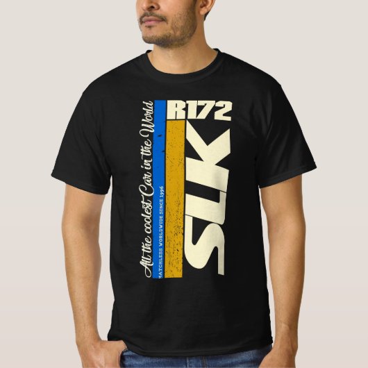 Mercedes SLK R 172 - The coolest Car in the world T-shirt (Voorkant)