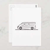 Mercedes Sprinter Briefkaart (Voorkant / Achterkant)