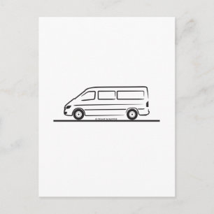Mercedes Sprinter Briefkaart