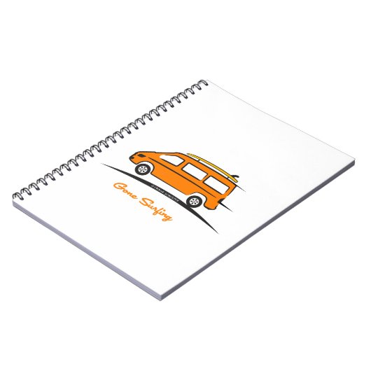 Mercedes Sprinter Gone Surfing Notitieboek (Linkerzijde)