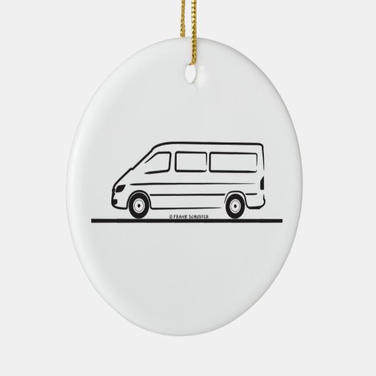 Mercedes Sprinter Keramisch Ornament (Rechts)