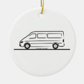 Mercedes Sprinter Keramisch Ornament (Voorkant)