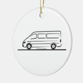 Mercedes Sprinter Keramisch Ornament (Links)