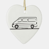 Mercedes Sprinter Keramisch Ornament (Rechts)