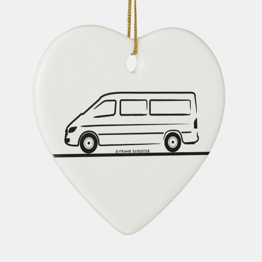 Mercedes Sprinter Keramisch Ornament (Rechts)