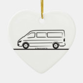 Mercedes Sprinter Keramisch Ornament (Voorkant)