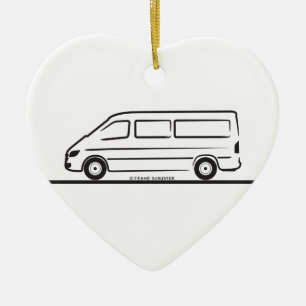 Mercedes Sprinter Keramisch Ornament