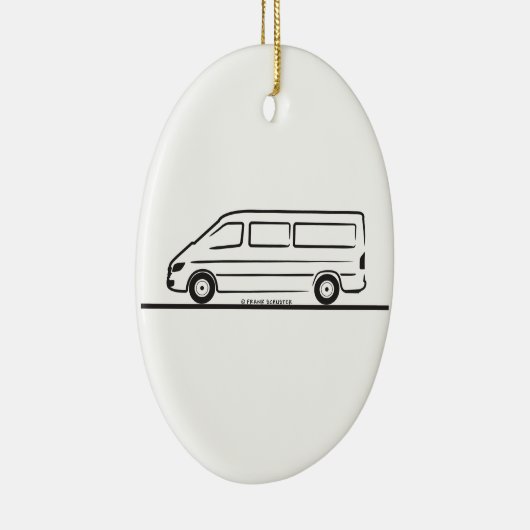 Mercedes Sprinter Keramisch Ornament (Rechts)