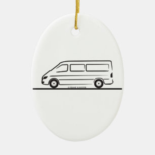 Mercedes Sprinter Keramisch Ornament