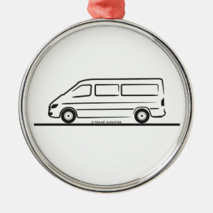 Mercedes Sprinter Metalen Ornament