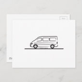 Mercedes Sprinter Short Wheelbase Briefkaart (Voorkant / Achterkant)