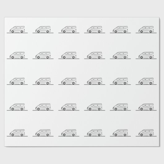 Mercedes Sprinter Short Wheelbase Cadeaupapier (Vlak)