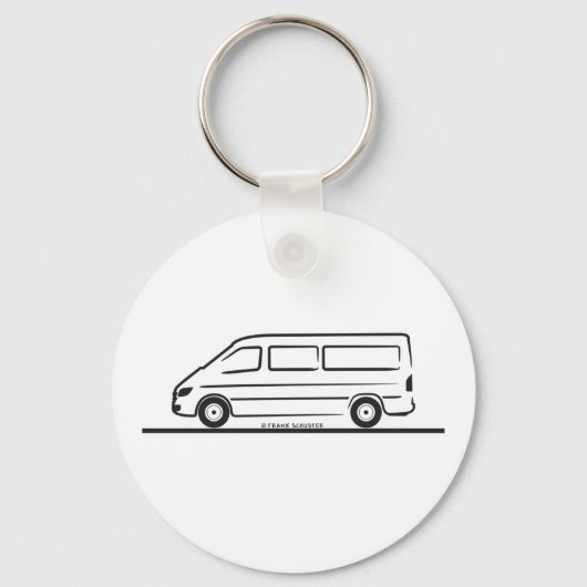 Mercedes Sprinter Sleutelhanger (Voorkant)
